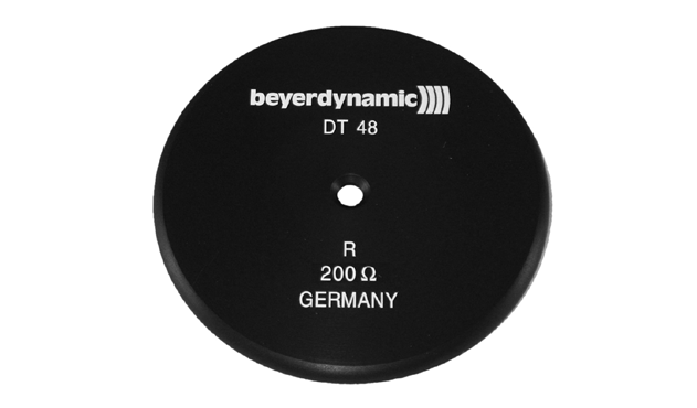 Deckel, schwarz R 200 Ohm - Original beyerdynamic Art. Nr. 908154