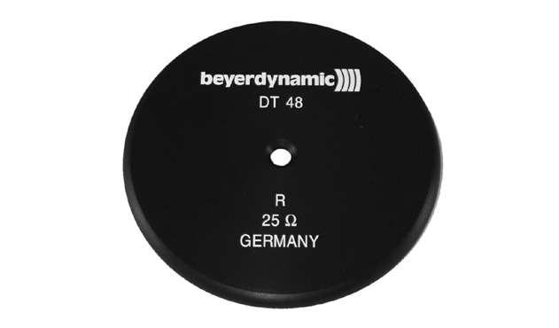 Deckel, schwarz R 25 Ohm - Original beyerdynamic Art. Nr. 922394