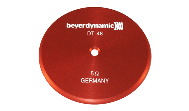 Deckel, R 5 Ohm purpurrot - Original beyerdynamic Art. Nr. 928279