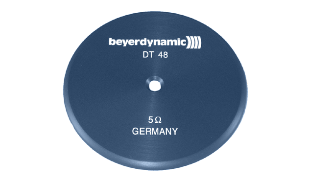 Deckel, L 5 Ohm himmelblau - Original beyerdynamic Art. Nr. 928287